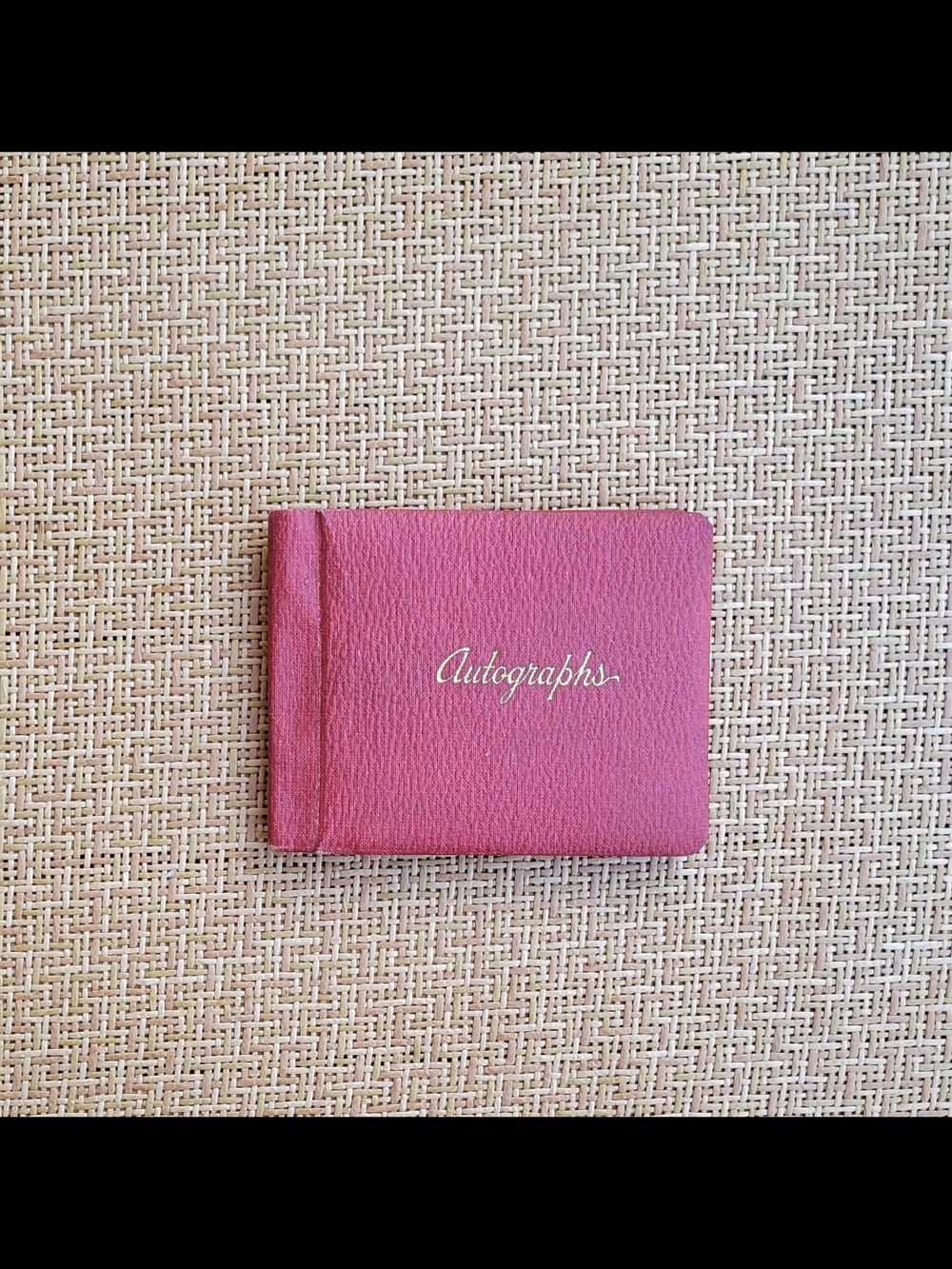 Antique 1925 School Autograph Book